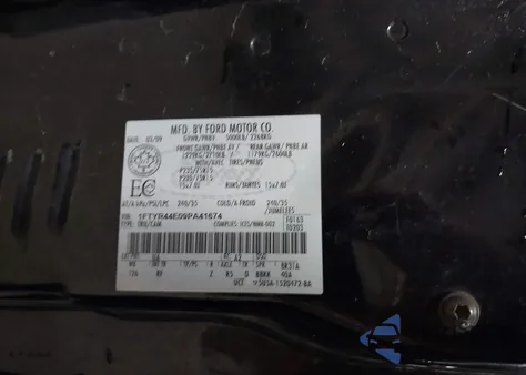 2009 Ford Ranger Sport/Xlt z USA, uszkodzony, nr VIN 1FTYR44E09PA41674